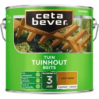 Cetabever Transparant Tuinhout Beits 006 Licht Eiken 2,5 L