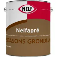 Nelf Nelfapre 4 Seasons Grondlak | Grond- en Voorlak Buiten 2,5 LTR - Wit