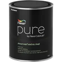 Flexa Pure Muurverf Extra Mat - Op Kleur Gemengd - 1L