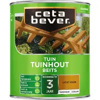 Cetabever Transparant Tuinhout Beits 006 Licht Eiken 750 Ml