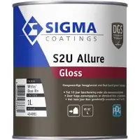 Sigma S2U Allure Gloss | Hoogglans Lakverf Buiten 1 LTR - Wit