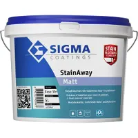 Sigma Stainaway - Op Kleur Gemengd - 5 L