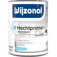 Wijzonol Hechtprimer Waterverdunbaar | Grondverf Binnen & Buiten 1 LTR - Wit