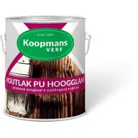 Koopmans Houtlak PU Hoogglans Blank 750 ML