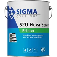 Sigma S2U Nova Spray Primer | Verspuitbare Grondverf Binnen 5 LTR - Lichte kleur|2