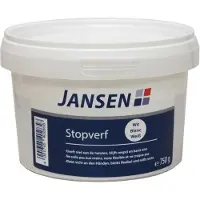 Jansen Stopverf Wit 5 KG - Wit