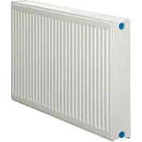 Stelrad Novello 8 paneelradiator 40x180cm type 33 3080watt 8 aansluitingen Staal Wit glans 0662043318