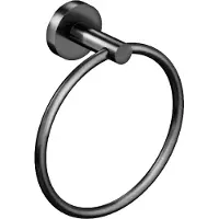 Aloni handdoekring 16 cm – gunmetal