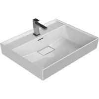 BELVIT Wastafel – 60x48x10 cm – Wit