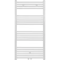SaniGoods Base handdoek radiator 120x60 616 watt MO aansluiting mat wit