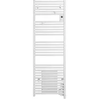 SaniGoods Ohio elektrische handdoekradiator met blower 55x185cm 2000W wit
