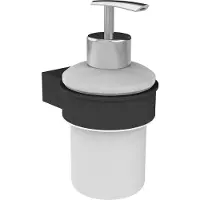 Allibert 823849 Loft-Game Zeepdispenser - Mat Zwart