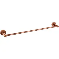Aloni Handdoekhouder 57cm Geborsteld Koper
