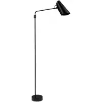 Northern Vloerlampe , Birdy Swing, Zwart, Woonkamer, Metaal, Designer