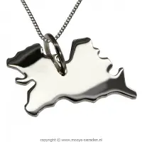 MOOYE ® - Collectie Zilveren Provincie Utrecht ketting hanger