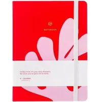 A-Journal Notitieboek - Arty - Roze Rood