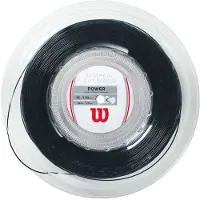 Wilson Snaar Wilson Synthetic Gut Power 16 Bk Reel Black 1.30mm/200m