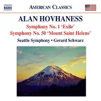Ginza.se Seattle Symphony Orchestra, Gerard Schwarz - Hovhaness: Symphony No. 1 'Exile' | Symphony No. 50 'Mount Saint Helens' (CD)