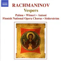 OUTHERE Raissa Palmu, Erja Wimeri, Eugen Antoni, Finnish National Opera Chorus, Eric-Olof Söderström - Rachmaninoff: Vesper (CD)