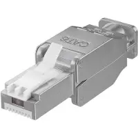 Goobay CAT6 RJ45 connector plug - STP - RJ45 - voor internetkabels - ethernet kabel - CAT kabel - gereedschapsloos