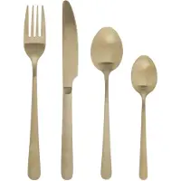 Secret De Gourmet Bestekset Green Harmony - 48-delig - RVS - goud
