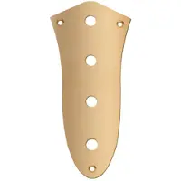 Boston CP-JB-G Control Plate voor Jocker Bass - Goud, 8,5 mm Holes