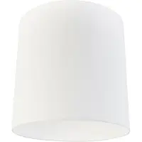 QAZQA Stoffen lampenkap wit cilinder 40/40/40