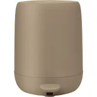 Blomus Sono Pedaalemmer 5 L - Afvalbakken en pedaalemmers Siliconen Tan - 66380