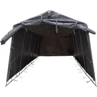 Fornorth Garagetent 3.4x7m, donkergrijs