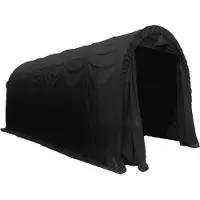 Fornorth tentgarage, 3,5 x 7,5 meter, zwart