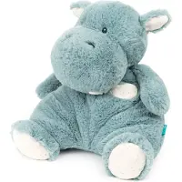 Gund Baby Oh So Snuggly Hippo Grote Pluche Knuffel voor Baby's, Teal, 12.5"