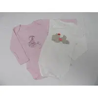 Noukie'S , 2 pack , body lange mouw, meisje, creme en rose , 18 maand 86