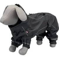 Trixie Regenjas voor honden, merk , kleur grijs, maat S