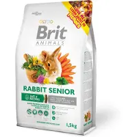 Brit Animals Voer voor konijnen, Rabbit Senior Complete, 1,5 kg