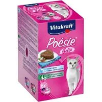 Vitakraft Kattenvoer In Gelei Poésie Adult Multipack 85 G 6 Stuks