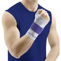 Bauerfeind ManuTrain Polsbandage - Zijde: Rechts - Maat: 6 (19-20 cm) - Kleur: Zwart