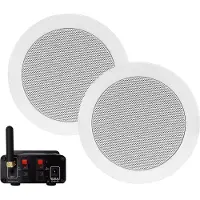 Aquasound BMN50Easy-TW Zwart, Wit luidspreker