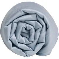 Yumeko Kinderlaken Katoensatijn 80x100 Blauw - Eco, Bio & Fairtrade