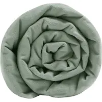 Yumeko Laken Flanel 200x260 Groen - Eco, Bio & Fairtrade