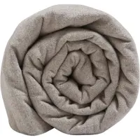 Yumeko Laken Flanel 240x260 Bruin - Eco, Bio & Fairtrade