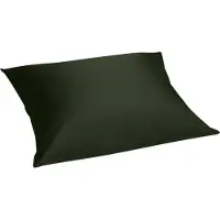 Yumeko Kussensloop Katoen Satijn 50x60 Groen - Eco, Bio & Fairtrade