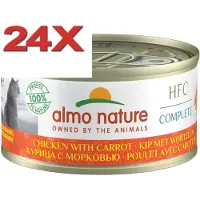 Almo Nature HFC - Kattenvoer - Graanvrij Kip & Wortel - 24x70gr