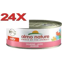 Almo Nature HFC - Kattenvoer - Jelly Zalm - 24x70gr