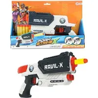 Toi-Toys FOAM STRIKEX Pistool 'White +L' +5 foampijlen