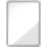 Nobo Premium Plus 9xa4 Sheets Exterior Display Case Magnetic White Background Transparant Kinderen