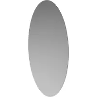 Ink SP16 Spiegel Ovaal 40x80cm - Glas - Ovaal - Spiegels, Badkamerspiegels - 8718835096502