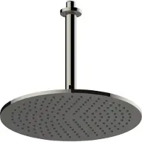 Salenzi Regendouchekop giro 20 cm zwart chroom outlet