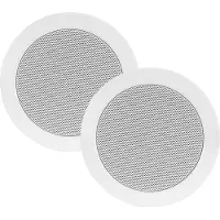 Aquasound Twist twist speakerset - spatwaterdicht - 45 watt - kleur wit ral 9016 (afm. 135 x 43 mm) - spktwist135-w