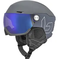 Bolle - Heren skihelmen - V-Ryft Pure Grey Matte voor Dames - Maat 59-62 cm - Grijs
