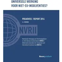 Boom uitgevers Den Haag Universele werking voor niet-EU-insolventies?